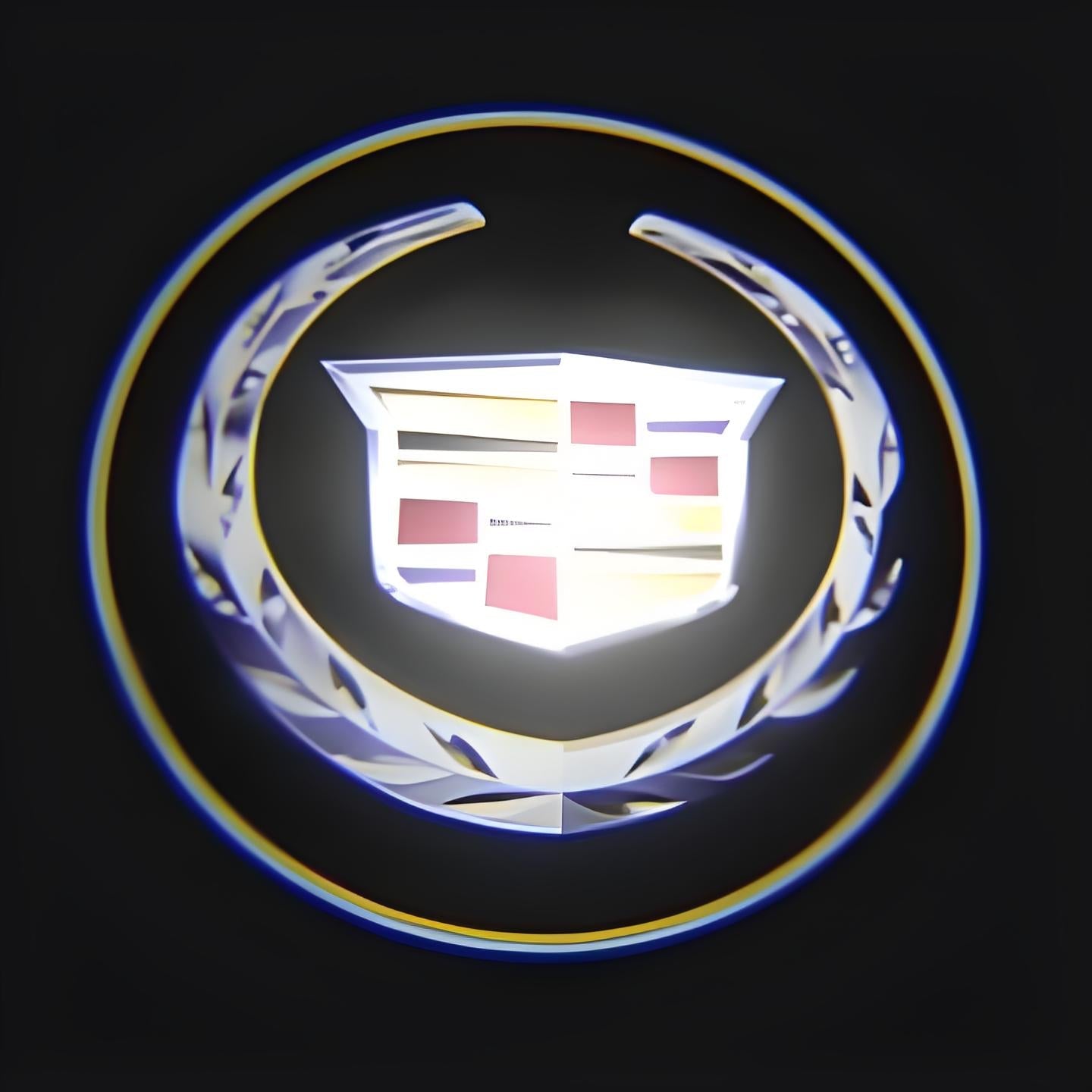 Auto Wireless Welcome Lights - Carbon Fiber Style, Logo Projector + Infrared Sensing, No Wiring Needed