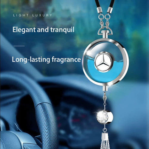 Car Perfume Hanging Accessory – Long-lasting Fresh Fragrance, Automotive Air Freshener, Neutral Scent for Men and Women, Car Hanging Pendant